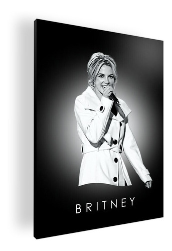 Cuadro Decorativo Mural Poster Britney Spears 84x118 Mdf