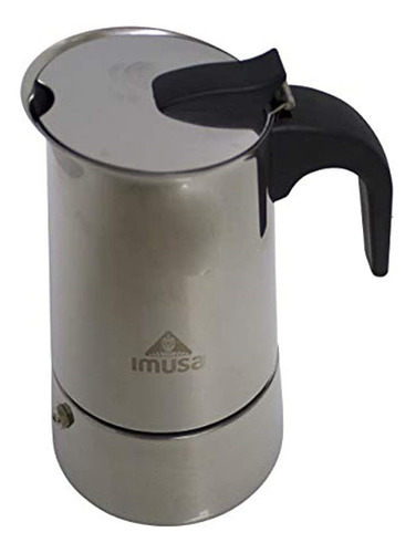 Imusa - Taza De Café De Acero Inoxidable, Plateado