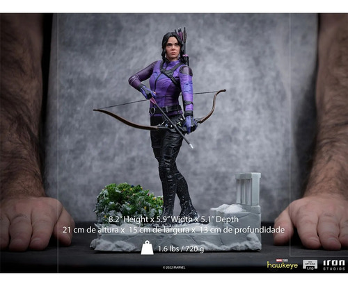 Kate Bishop Hawkey Gavião Arqueiro Bds Art Scale 1/10 Iron