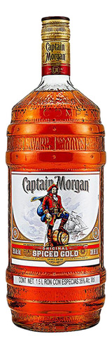 Pack De 2 Ron Capitan Morgan Spiced 1.5 L