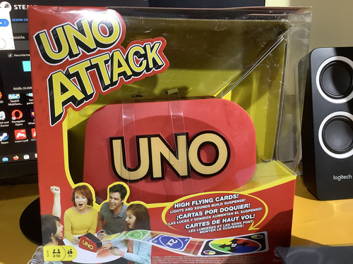 Mattel Attack Juego De Cartas Gxy78 Para 2-10 Jug. (Usado)
