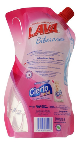 Jabón Líquido Lava Teteros - Neutro - Últimas Uds