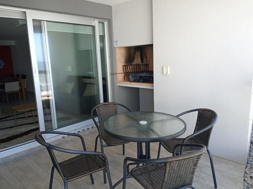 Apto ,vista Al Mar, 3 Dormitorios, Parrillero, Amenities, Playa Brava