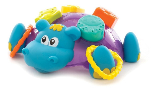 Juego Para Bañera Sort N' Stack Floating Hippo Playgro