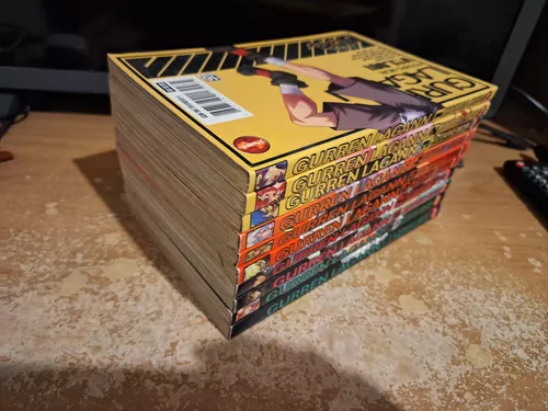 Gurren Lagann Manga 1 Ao 10 Completo Sampa