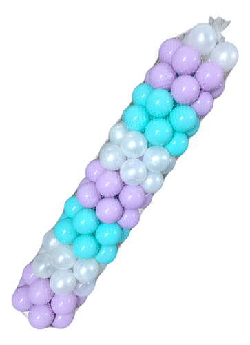 Playful´s Pelota Para Alberca 100 Pelotas Perla/lila/verde A