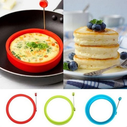 Molde De Silicona Para Huevo Frito, Pancakes Redondo 11cm