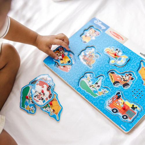 Vehículos De Mickey Mouse Y Sus Amigos De Melissa & Doug Dis
