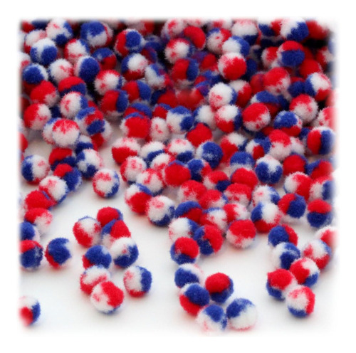 The Crafts Outlet Pompones Multiusos De 100 Piezas, Acrílic