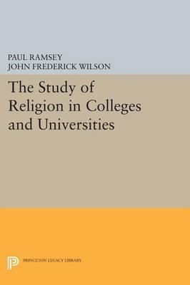 Libro The Study Of Religion In Colleges And Universities ...