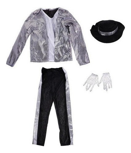 Disfraz Michael Jackson Vestido For Niño Desempeñ