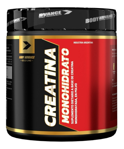 Imagen 1 de 5 de Creatina Micronizada Monohidrato Body Advance