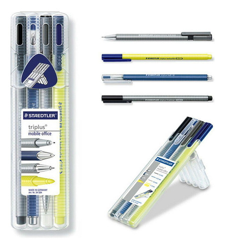 Conjunto Staedtler Triplus Mobile Office 4 Peças