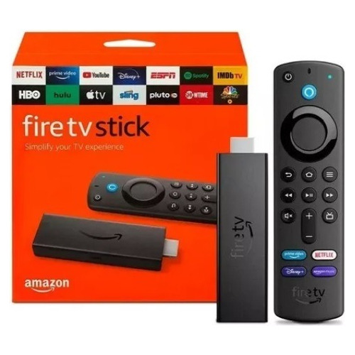 Fire Tv Stick 2021 (3.ª Generación) Con Alexa Voice Remote 