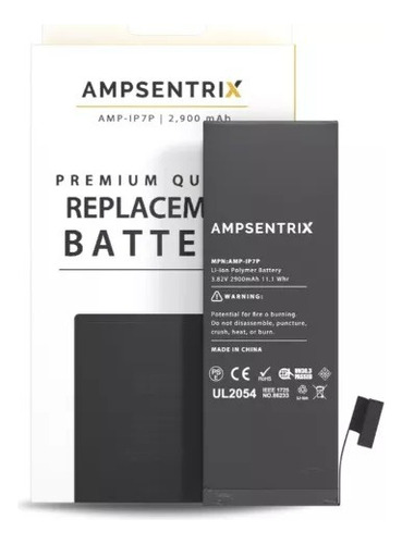  Batería Ampsentrix Para iPhone 7+ Plus A1661 A1784 A1785