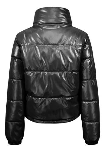 Chamarra con cuello de borrego new arrivals