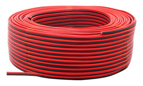 Cable De Extensión De 2 Pines, 100 M, 22 Awg, 12 V/24 V, Roj