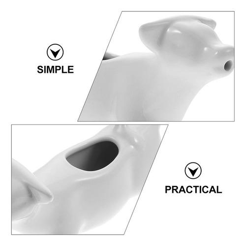 Jarra De Cerámica Para Leche Con Forma De Animales, 2 Unidad