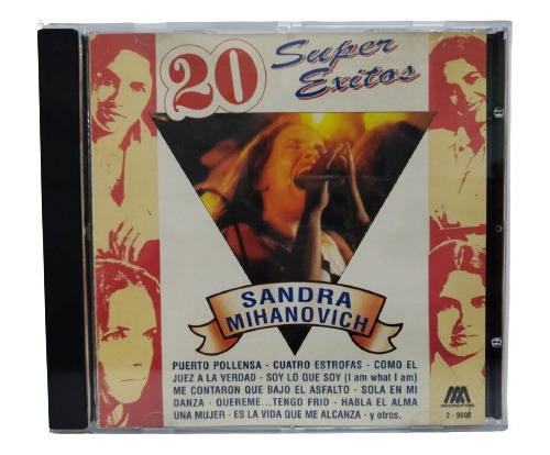 Sandra Mihanovich  20 Super Exitos, Cd La Cueva Musical