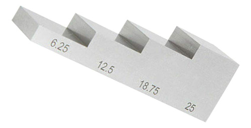 Bloque De Calibración De Prueba 101 De 4 Pasos, 6,25 Mm, 12,