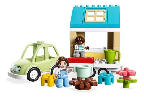 Lego Duplo 10986 Auto Casa Familiar Sobre Ruedas Casa Rodant 31