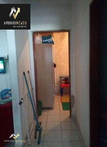 Imagem 18 de 30 de Casa Com 4 Dormitórios À Venda, 140 M² Por R$ 400.000 - Vila Helena - Santo André/sp - Ca0736