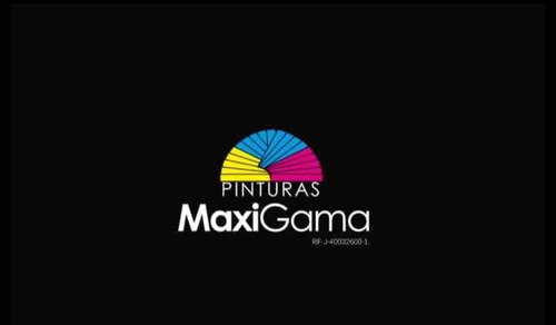 Imagen 3 de 4 de Pintura Esmalte Negro Mate Aceite Maxi Gama Galón