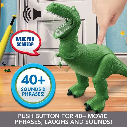 Mattel Disney Pixar Toy Story Toys, Moving & Talking Rex