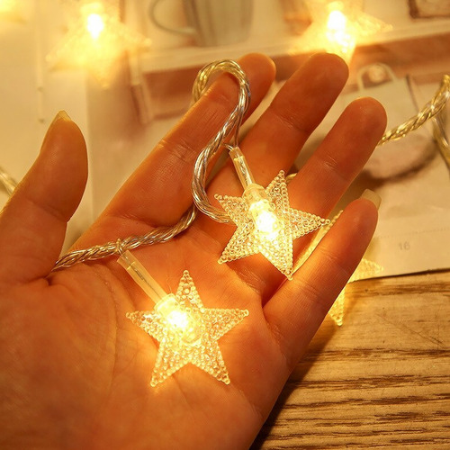 Luces De La Estrella Cuerda Usb Carga Luz Tira Decorativa
