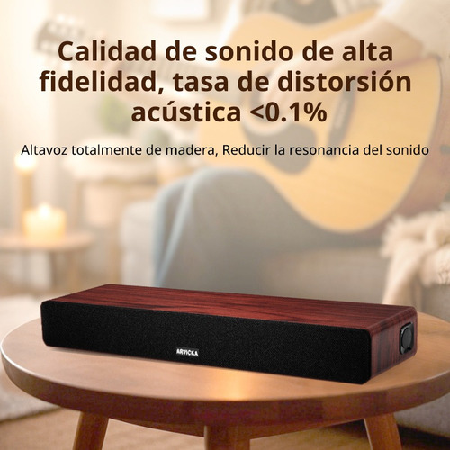 Barra De Sonido Hometheater Arvicka D47mk 2.1 165w Bluetooth