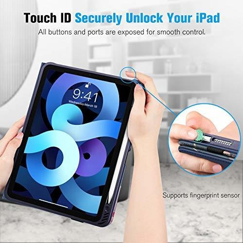 Estuche Tipo Libro Para iPad Air Generacion 2020 Soporta