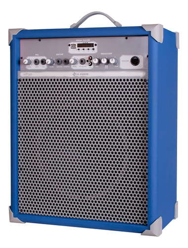 Caixa Amplificada Multiuso Ll Audio Up10 Azul
