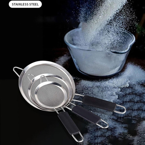 N Filtro De Malla Antifugas Para Utensilios De 3 Piezas