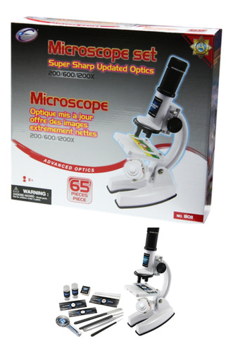 Set De Microscopio 38 Piezas Interactivo