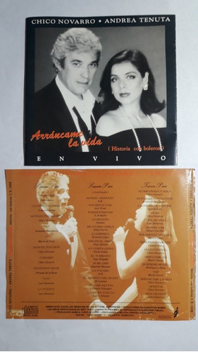 Cd Chico Novarro Y A. Tenuta - Arrancame La Vida