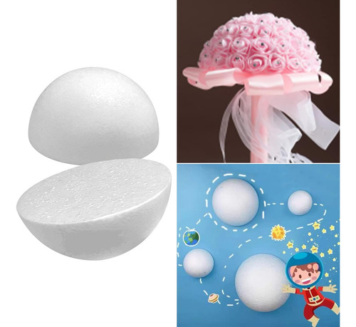 Bolas De Poliestireno Blanco Para Manualidades