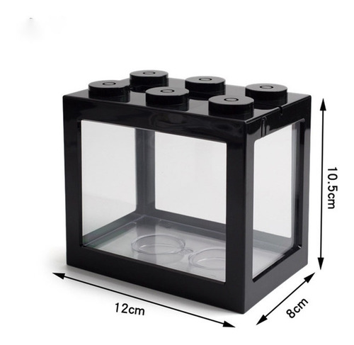 Imagen 3 de 9 de Mini Tanque De Peces Usb De Escritorio Led Kit De Acuario Ne