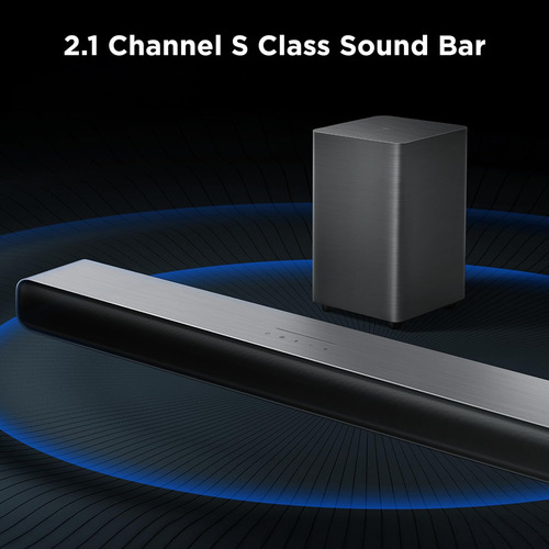 Barra De Sonido De Canal Tcl S55h S Clase 2.1 Con Dolby Atmo