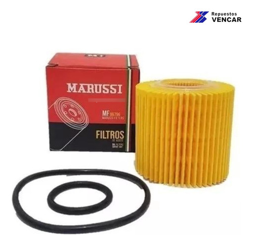 Filtro De Aceite Toyota Corolla 1.8 09/14 Marca Marussi