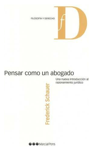 Libro Pensar Como Un Abogado