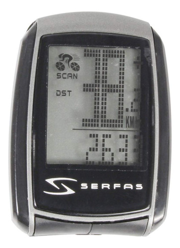 Serfas Computadora De Ciclismo Con Cable Delgado De 14 Funci