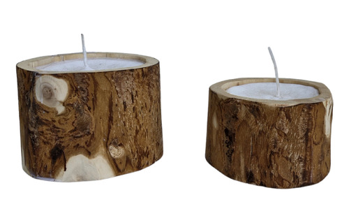 2 Velas Decorativas 