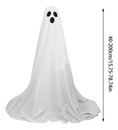 Fantasma De Pie Iluminado De Halloween Fantasmas De Tela