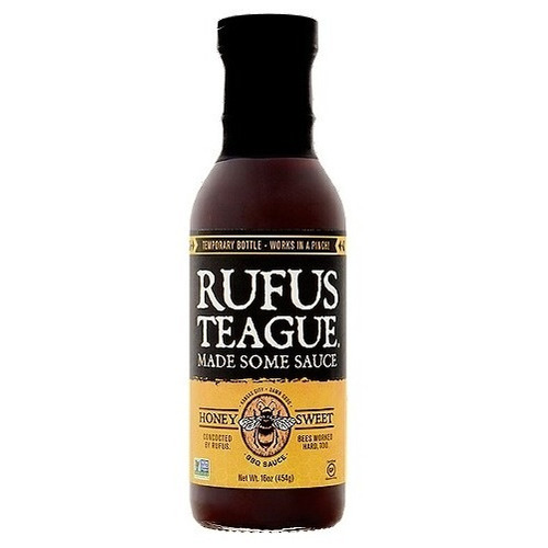 Salsa Bbq Rufus Teague 454g Honey Sweet Importada