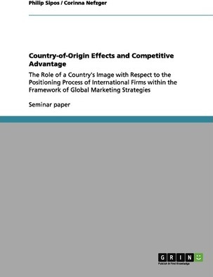 Libro Country-of-origin Effects And Competitive Advantage...