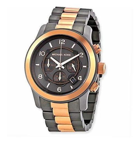 Reloj Michael Kors Unisex Mk8189 Cronógrafo En Tono Doble