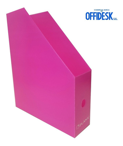 Imagen 2 de 10 de Revistero Plana Plástico Varios Colores X 15 Unidades