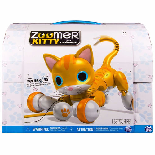 Gato Robot Zoomer Kitty Robot