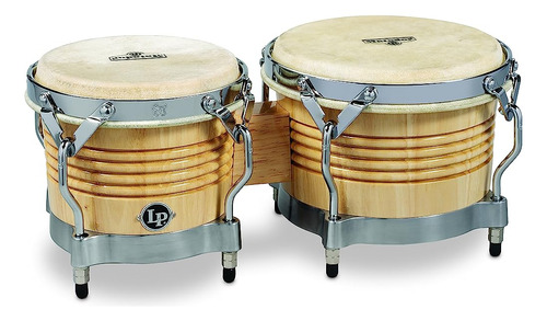 Percusión Latina M201-awc Lp Matador Wood Bongos - Natural/c