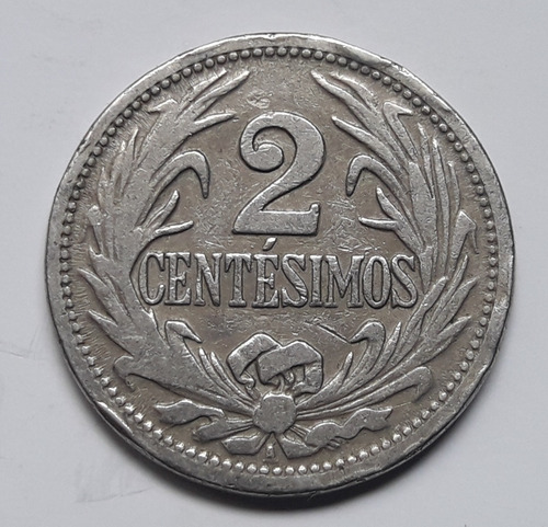 * Moneda 2 Centésimos De 1936. Uruguay. Km# 20 (Usado)